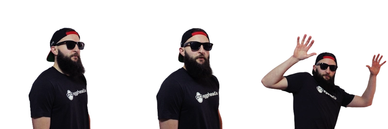 三个傻傻的姿势