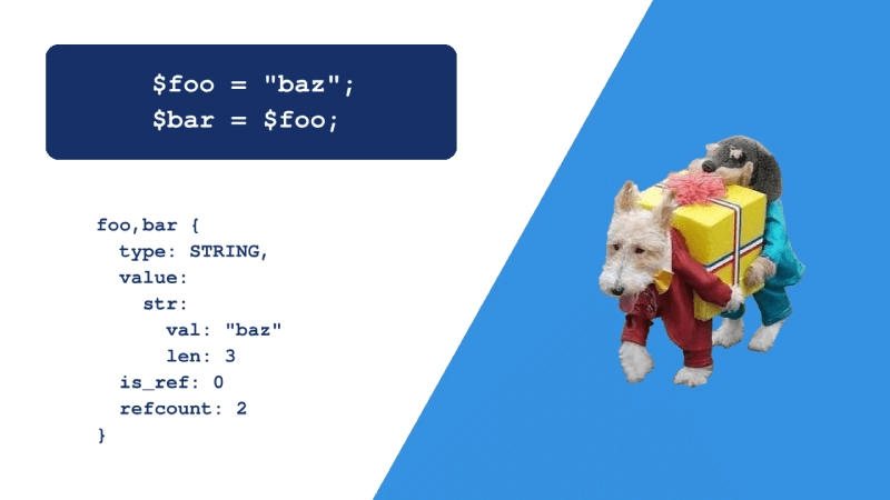 两个变量指的是同一个内存位置
