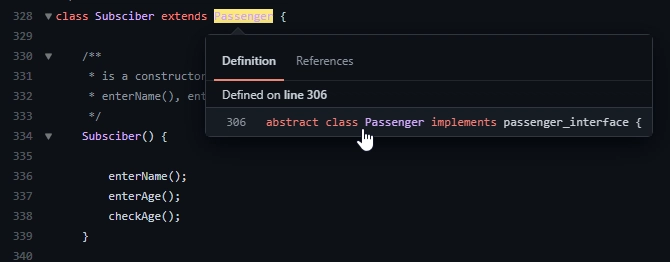 Sourcegraph 扩展屏幕截图