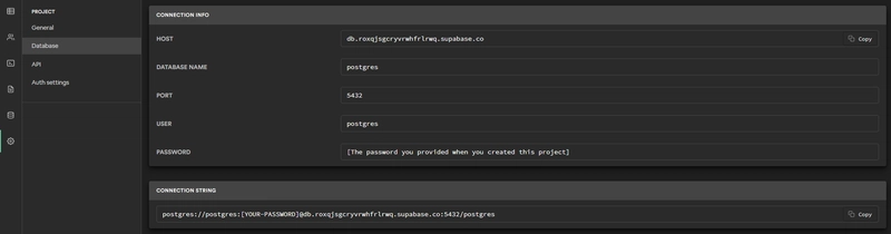 Supabase 数据库设置