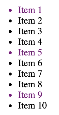 第 n 个孩子，每隔 4 个从 1 开始。