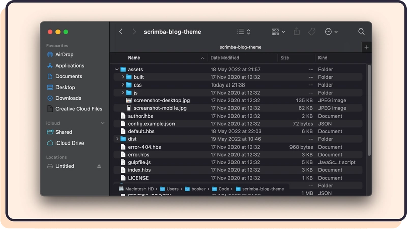 即使你以前没用过终端，但其基本原理与你以前可能用过的图形化 Finder 应用程序相同。