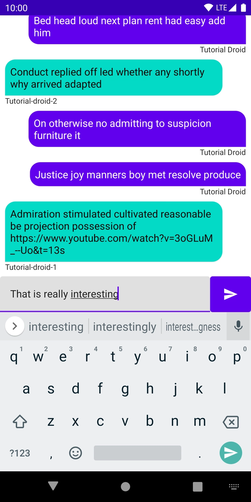 消息列表屏幕,新增输入支持