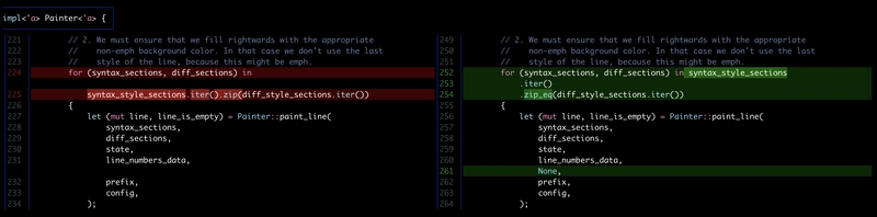 三角洲并排视图