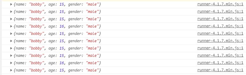 变异参数 Bobby 年龄不可变