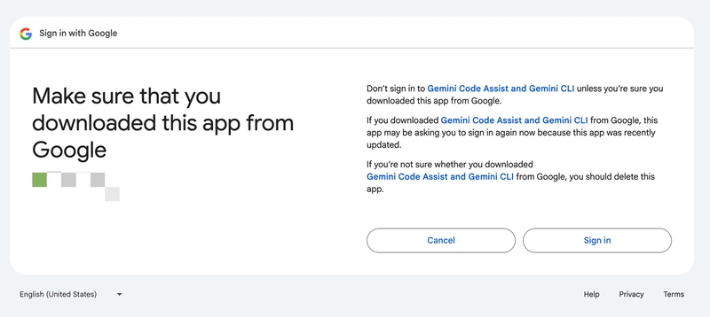 安装和使用 Google Gemini CLI
