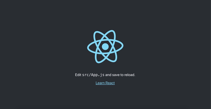 React 应用程序主页