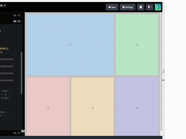 布局响应 com 或 primeiro 卡 ocupando duas colunas