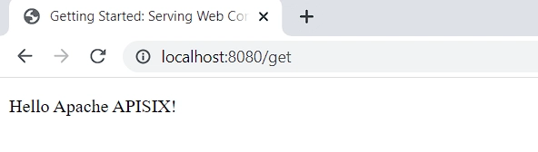 您好，Apache APISIX
