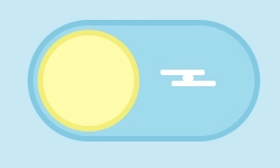 CSS 云朵与太阳的切换