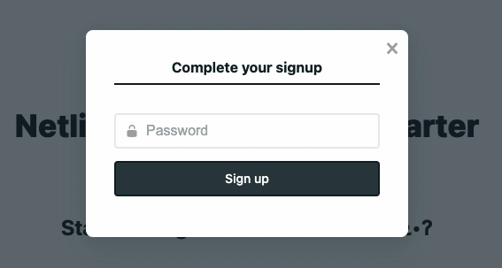 填写完整的注册表
