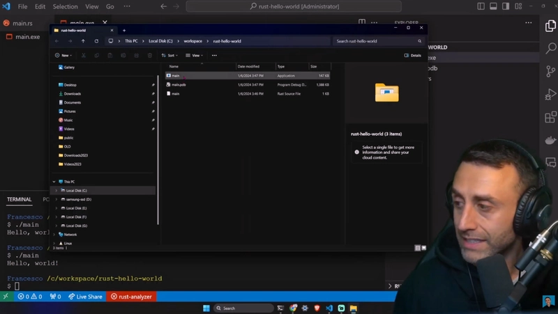 Hello world - Rust 编程教程