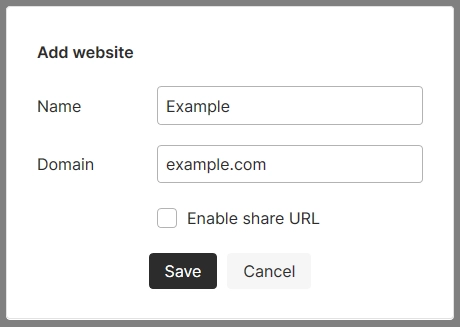 鲜味 添加网站框