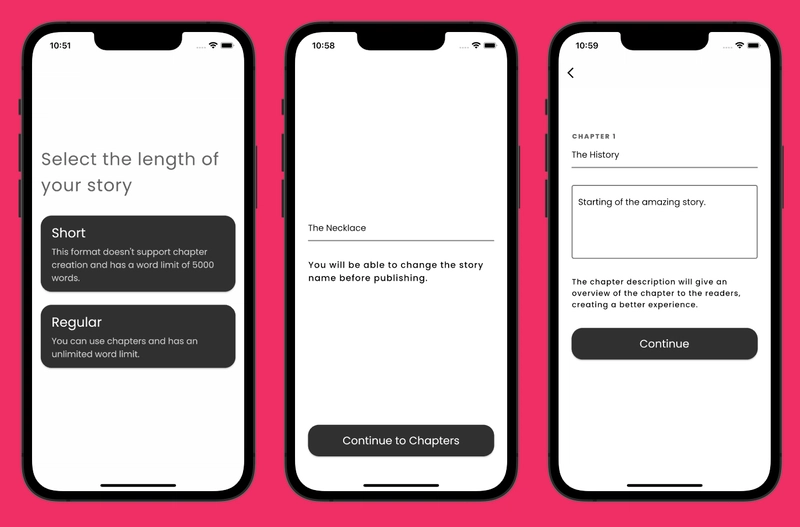 Slibro故事详情屏幕