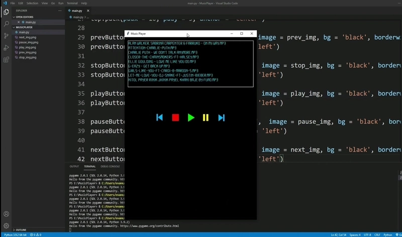 播放列表中的音乐图标