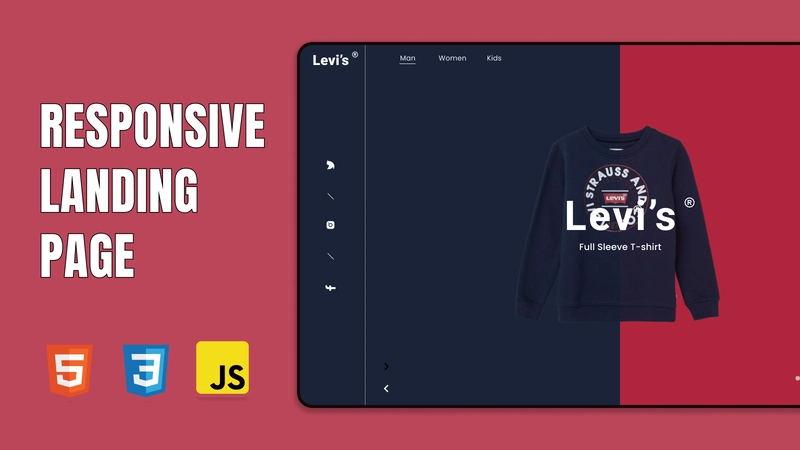 使用 HTML、CSS 和 JS 构建响应式着陆页