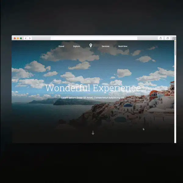 网站预览 GIF
