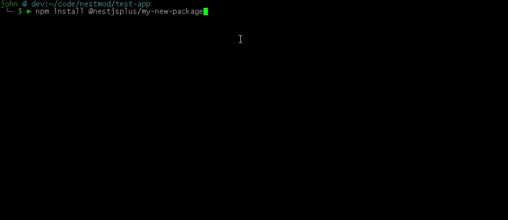 npm 安装