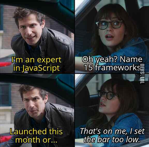 JavaScript框架太多了