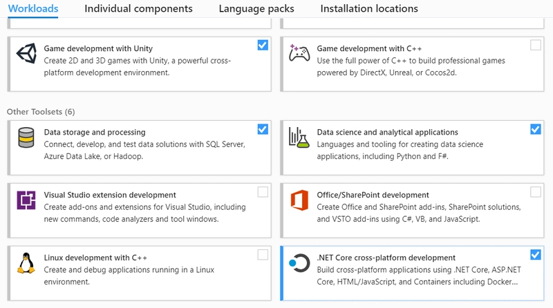 .NET Core 跨平台开发工具