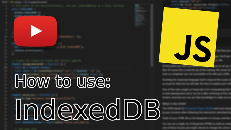 IndexedDB教程