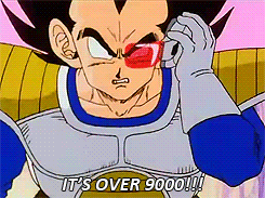 超过 9000 了！！！