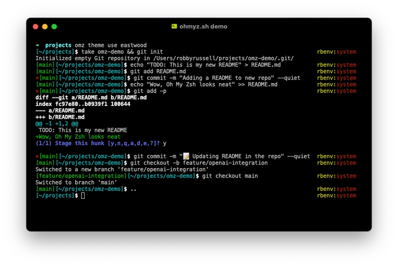 噢我的天啊 ZSH！