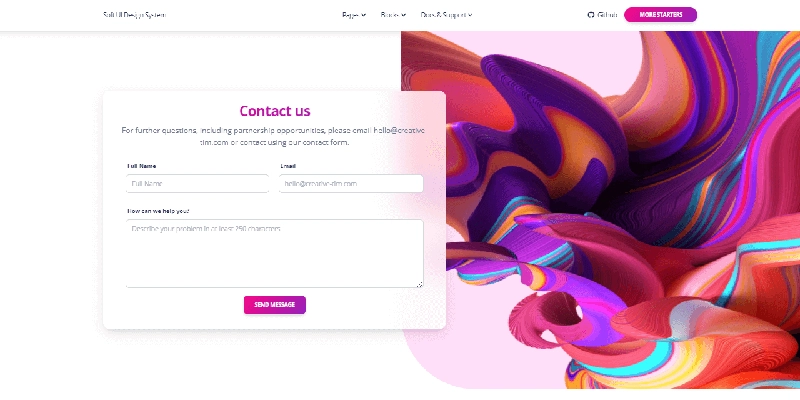 Bootstrap 5 模板 - Soft UI Kit。
