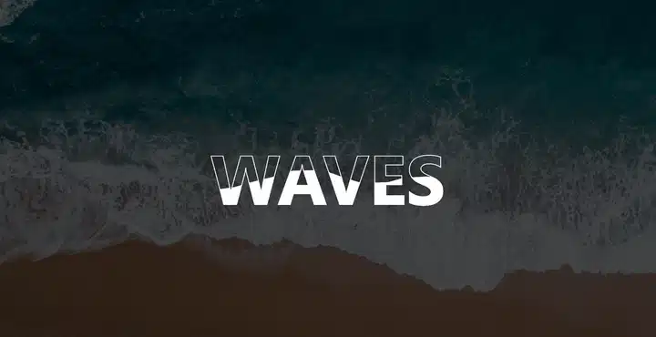 波浪文字效果
