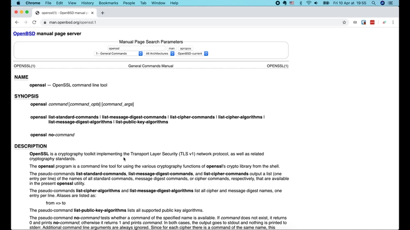 手动 openssl