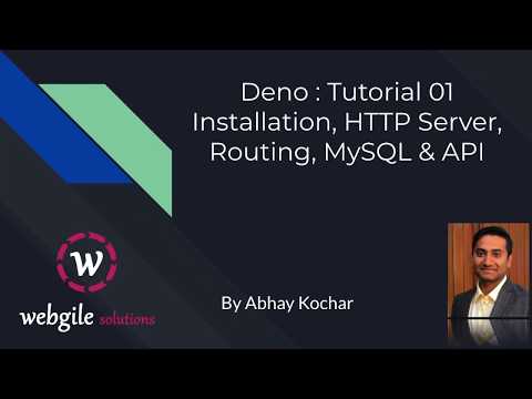 Deno.js教程：安装、HTTP服务器、Deno路由、Deno MySQL和Deno REST API（基于MySQL）