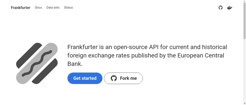 法兰克福货币数据 API