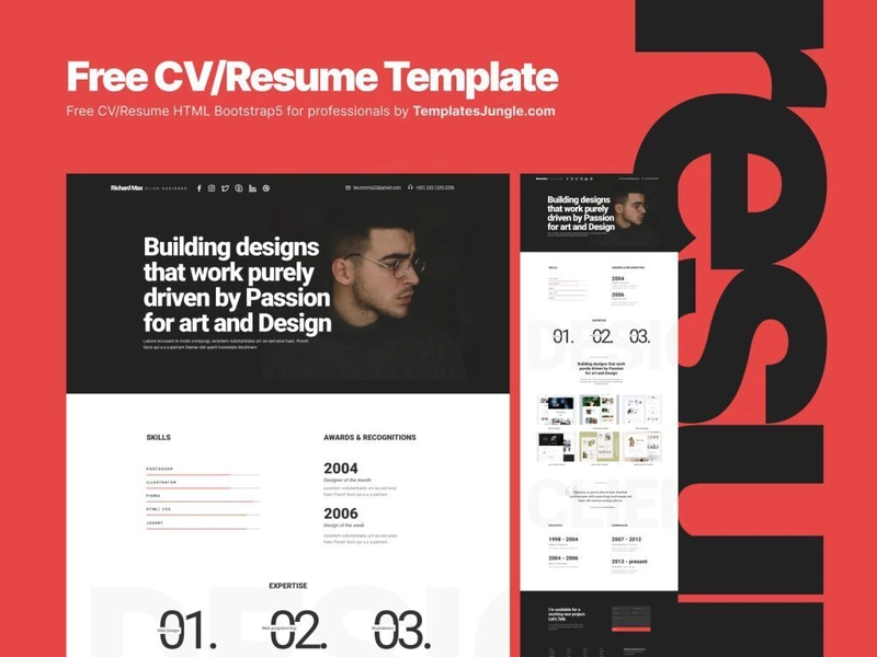 Richard – CV Resume Template