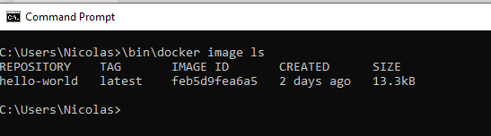 简单使用 docker 命令