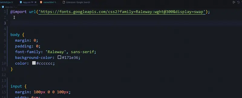 Google 字体 gif
