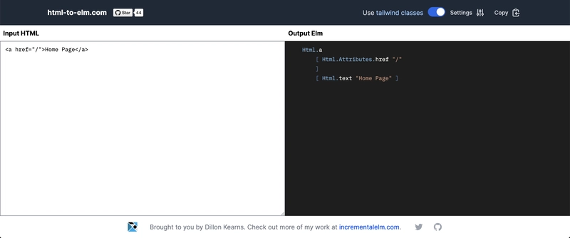 html-to-elm.com 和 elm-review-html-to-elm