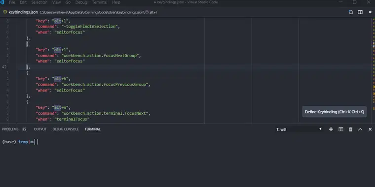 拆分编辑器 在 VS Code 中轻松创建和删除分割。
