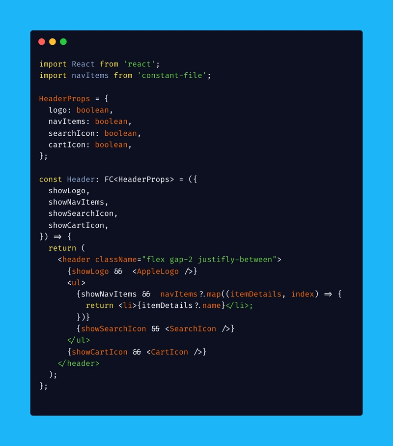 React 代码:Props 组件重载
