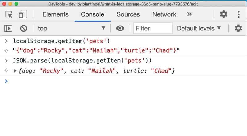 JSON 解析