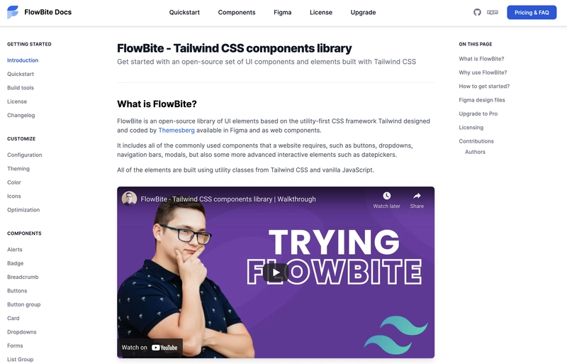 Tailwind CSS 组件
