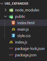 NodeJS 项目文件夹结构
