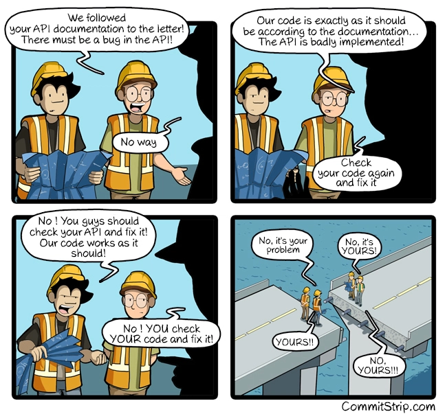 CommitStrip：这并非任何人的错