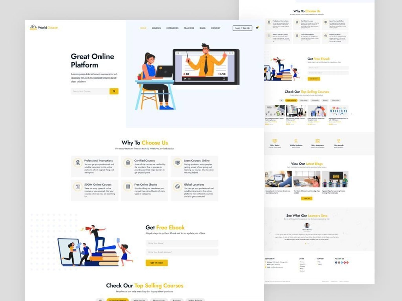worldcourse-free-online-course-bootstrap-5-html-website-template