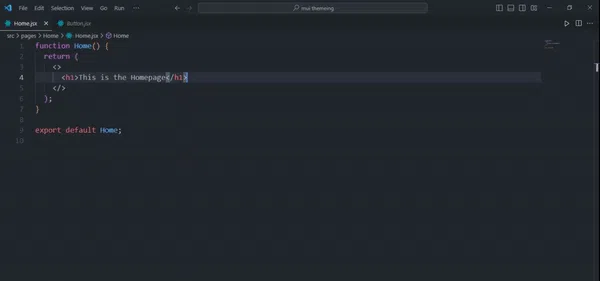 一张 gif 动图，展示 VsCode 智能感知使用绝对路径进行建议