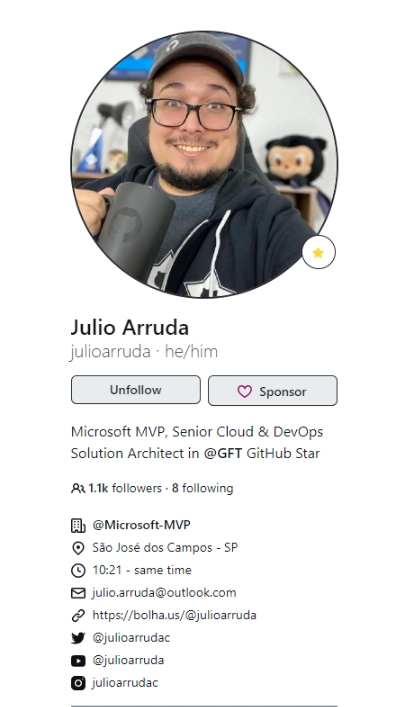 Julio Arruda 的页面