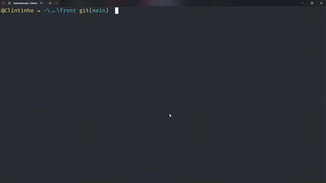 gif monstrando os comandos que forammostrados antes