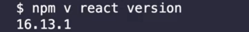npm 与 React 版本输出