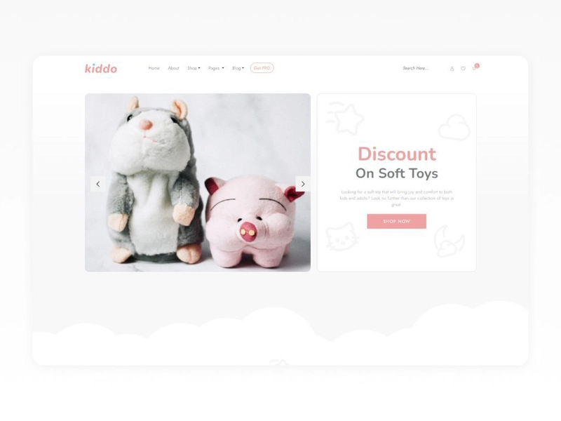 Kiddo - 儿童商店电子商务 HTML 模板