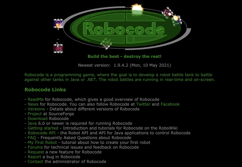 Robocode JavaScript 游戏