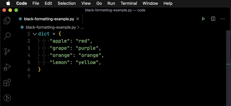 格式化后的代码